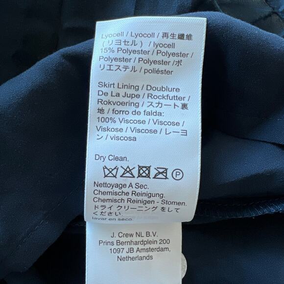 J Crew Gathered Waist Mixy Dress In Stripe Small - Picture 10 of 13